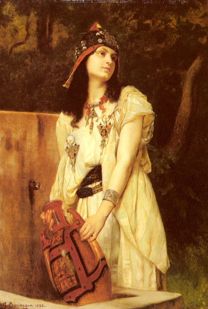 Mujer Con Urn Boulanger — Gustave Boulanger