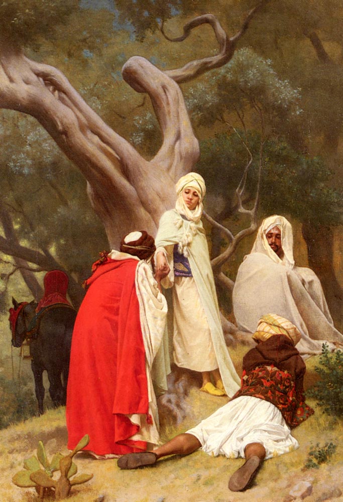 Reception De Emir Boulanger — Gustave Boulanger