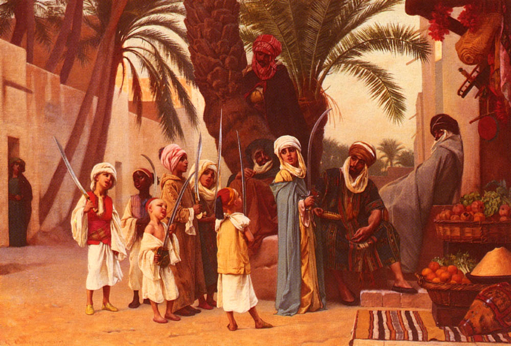 Tale De 1001 Nights Boulanger — Gustave Boulanger