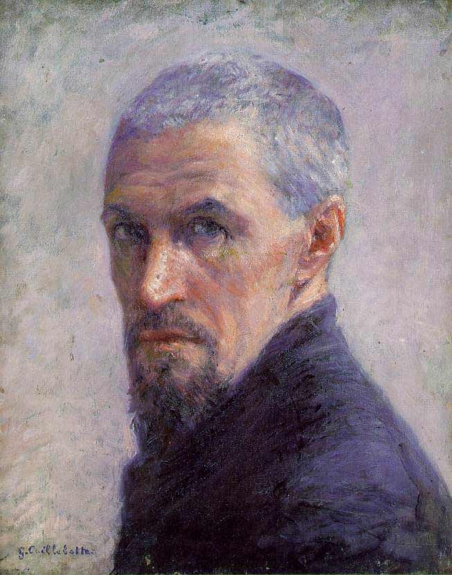 Autorretrato — Gustave Caillebotte