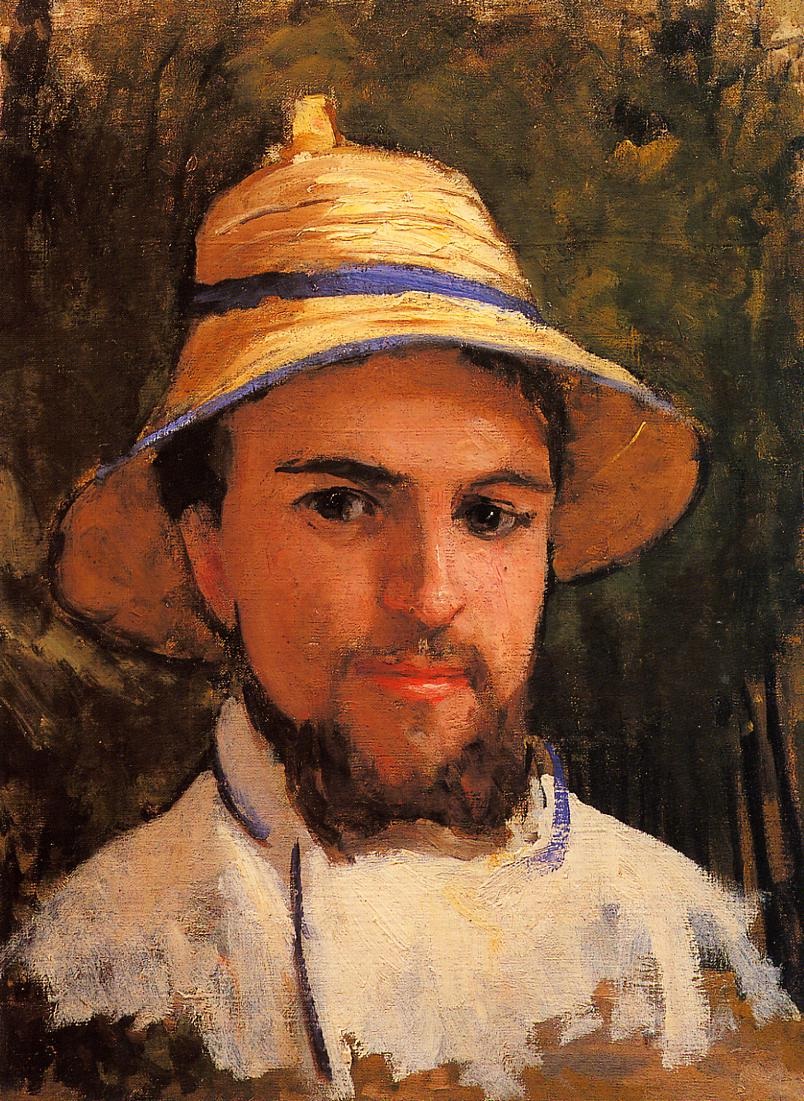 Autorretrato — Gustave Caillebotte