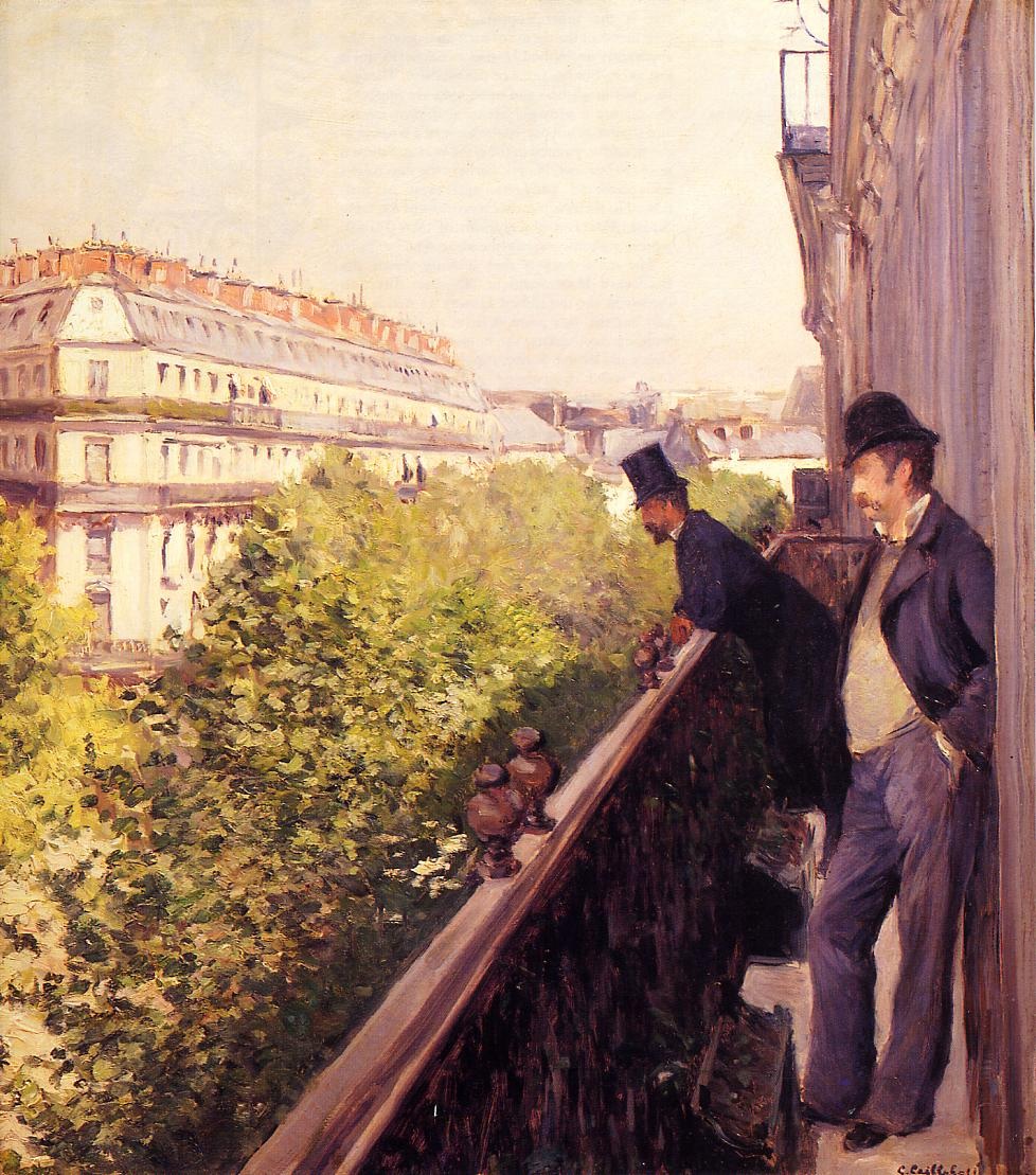 Balcony Caillebotte — Gustave Caillebotte