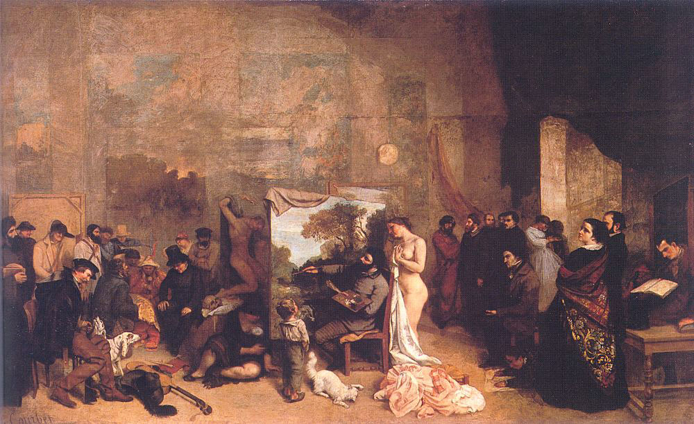 Artists Estudio Courbet — Gustave Courbet — Realismo