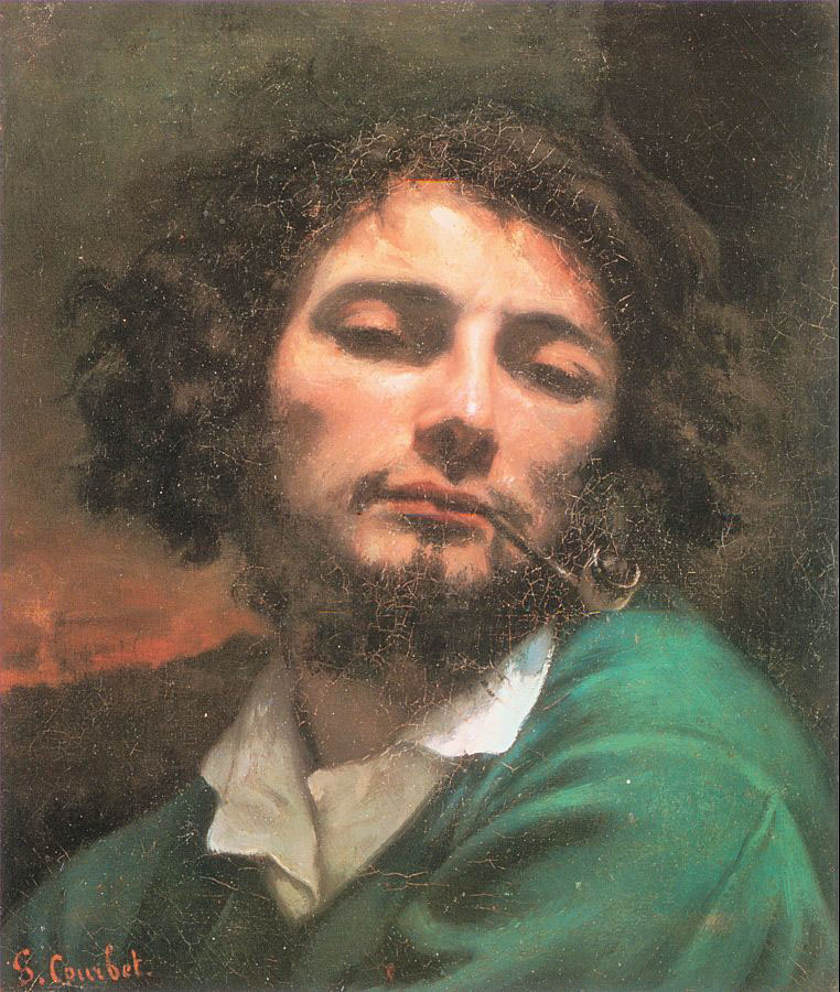 Autorretrato — Gustave Courbet — Realismo