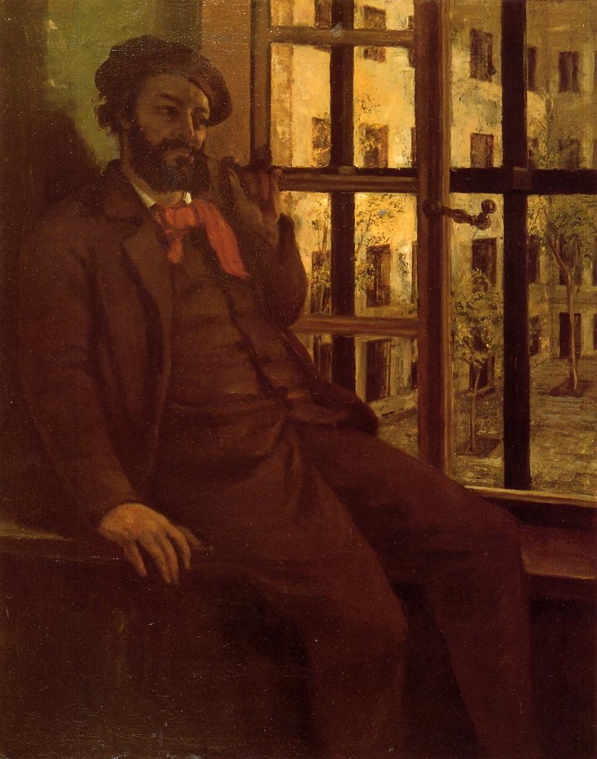 Autorretrato — Gustave Courbet — Realismo