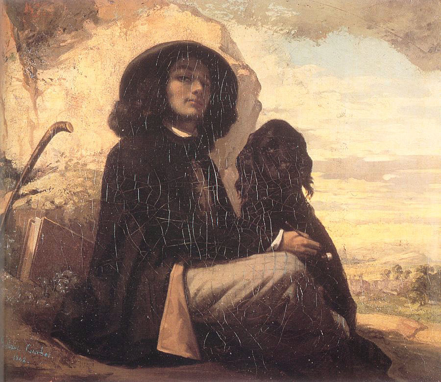 Autorretrato — Gustave Courbet — Realismo