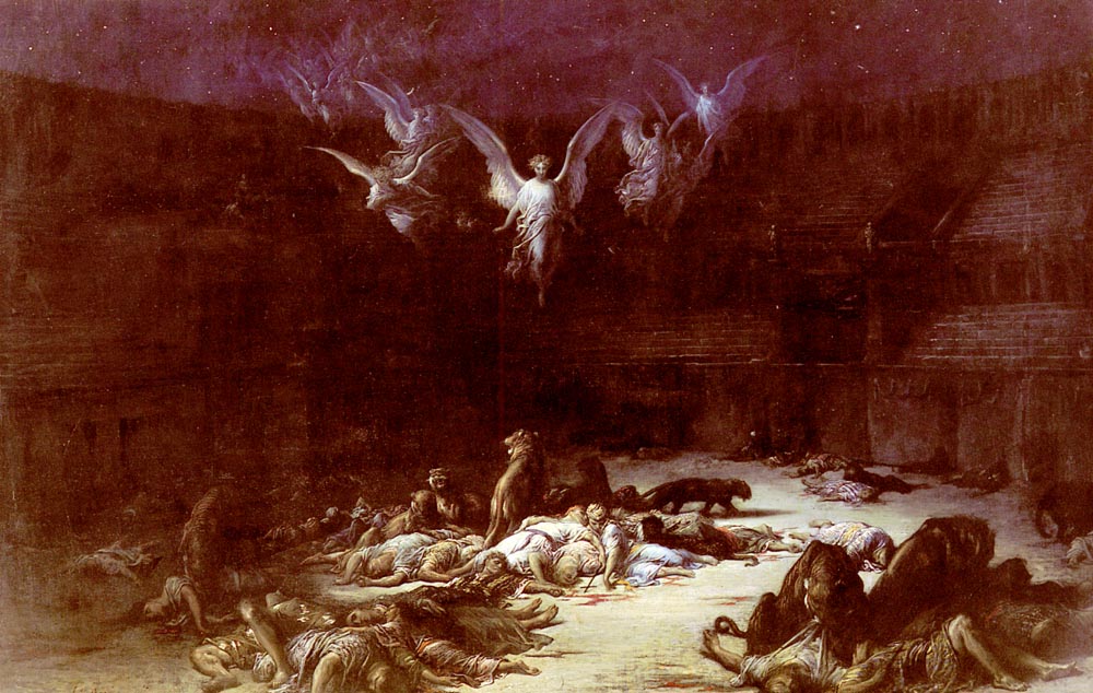Christian Martyrs Dore — Gustave Dore
