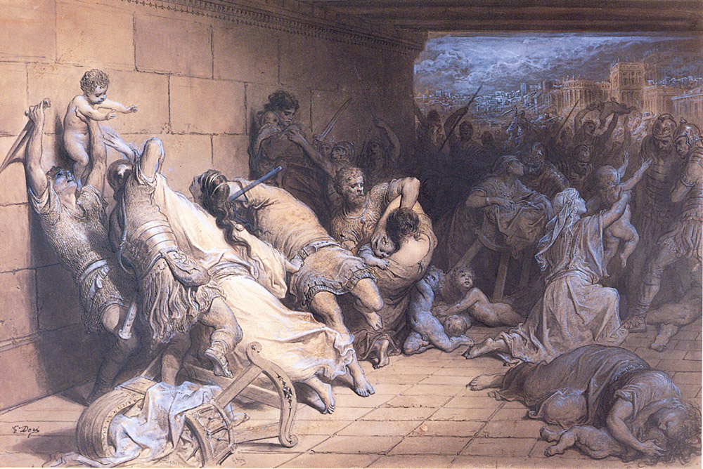 Martyrdom De Sagrado Innocents Dore — Gustave Dore