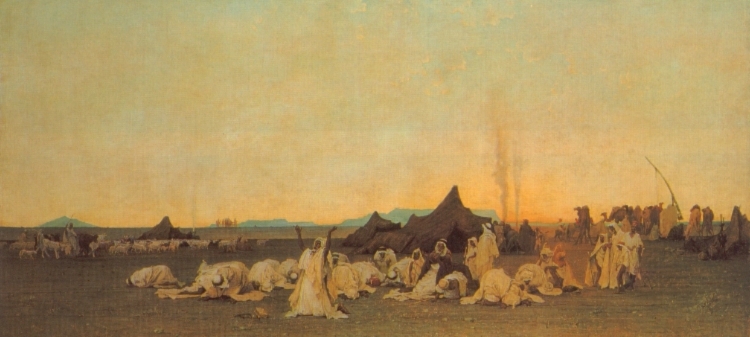Tarde Oracion En Sahara Guillaumet — Gustave Guillaumet