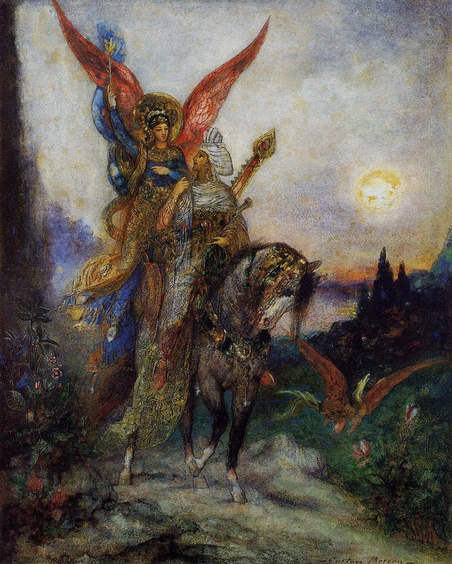Arabian Poet Moreau — Gustave Moreau