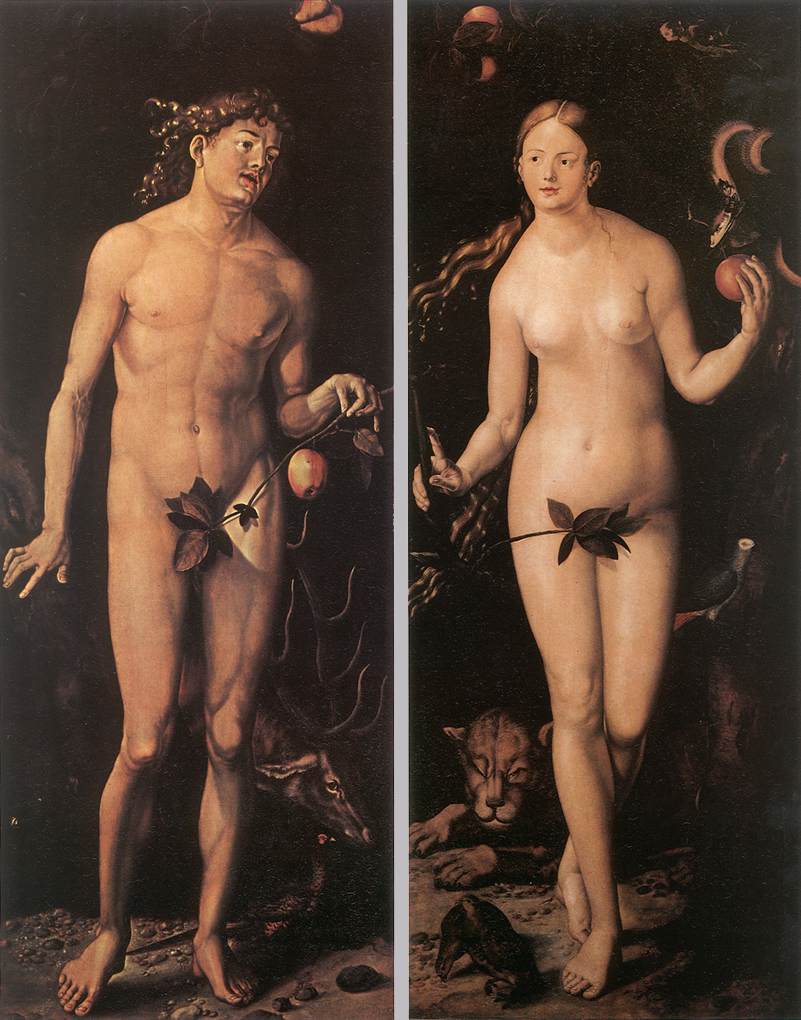 Adam Y Eve Baldung — Hans Baldung