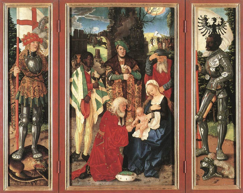 Adoracion De Magi Baldung — Hans Baldung
