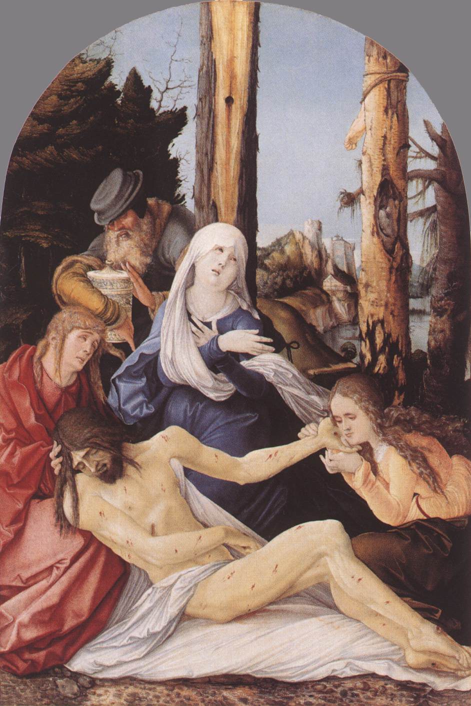 Lamentacion De Cristo Baldung — Hans Baldung