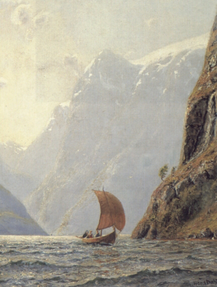 Navegando En Fjord Dahl — Hans Dahl