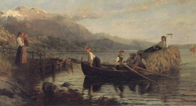 Regresando De Cosechando Dahl — Hans Dahl