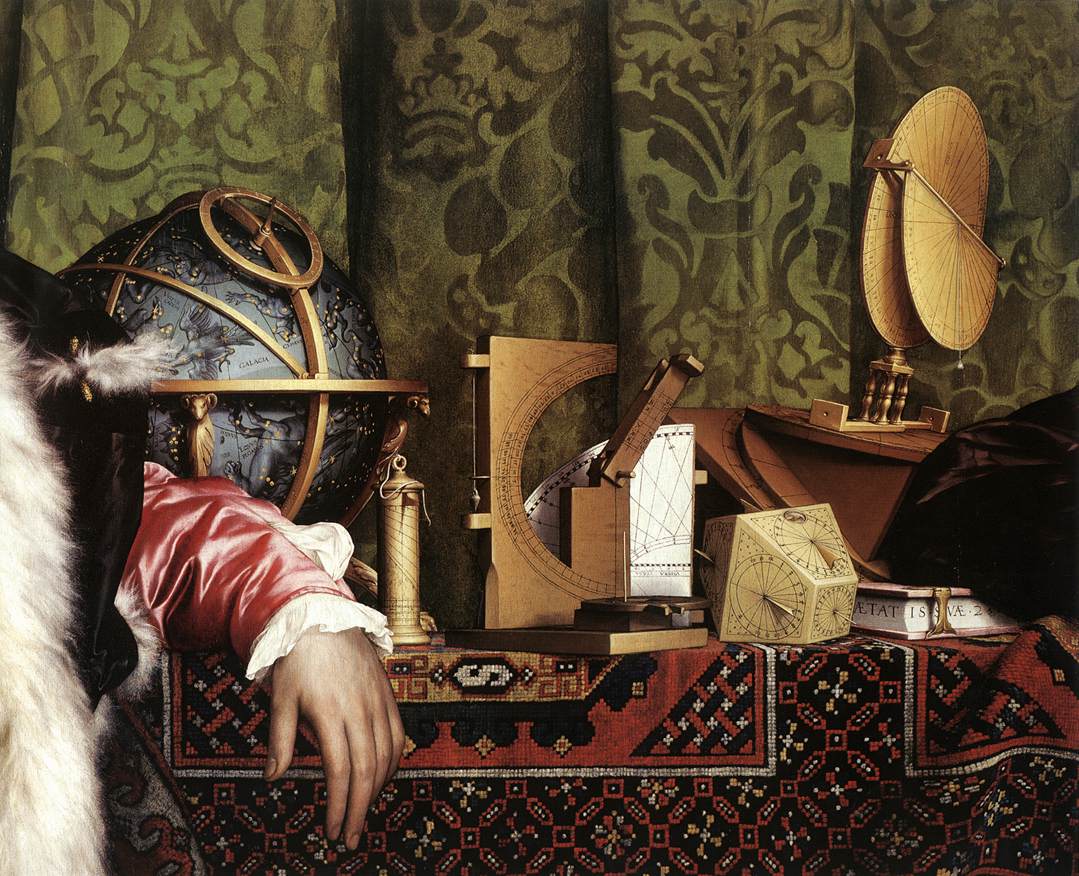 Ambassadors Detalle 2 Holbein — Hans Il Giovane Holbein