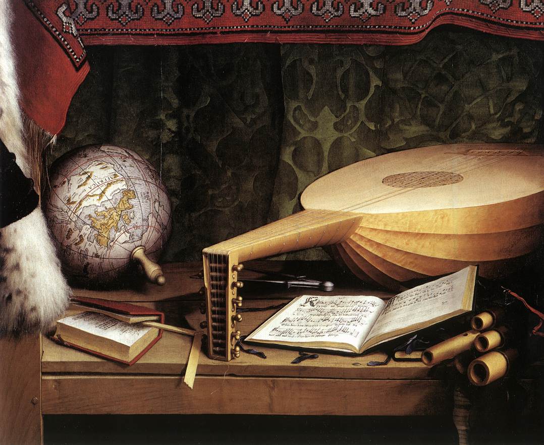 Ambassadors Detalle 3 Holbein — Hans Il Giovane Holbein