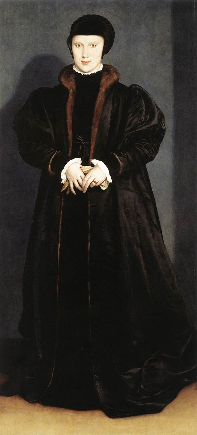 Christina De Denmark Ducchess De Milan Holbein — Hans Il Giovane Holbein