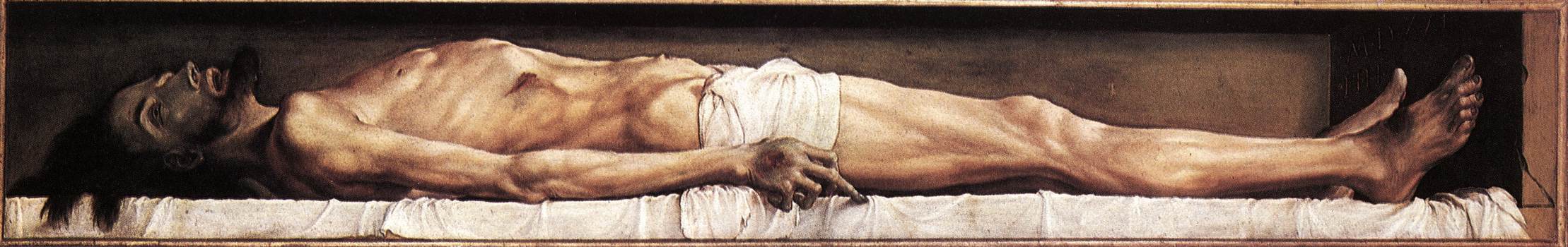 Cuerpo De Dead Cristo En Tumba Holbein — Hans Il Giovane Holbein