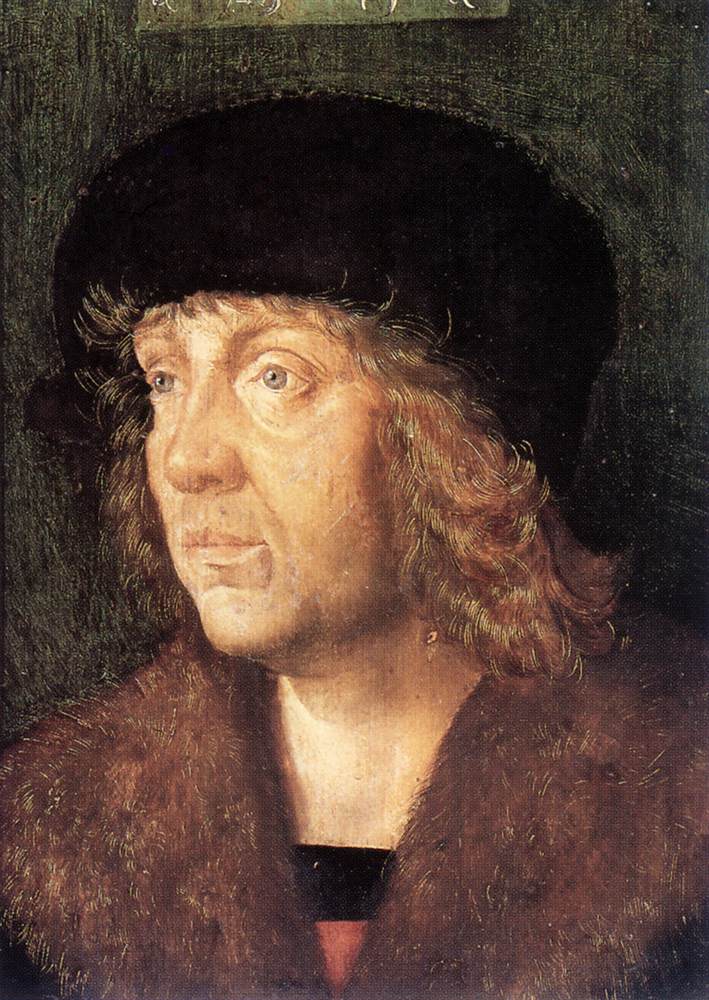 Retrato De Hombre Schaufelein — Hans Leonhard Schaufelein