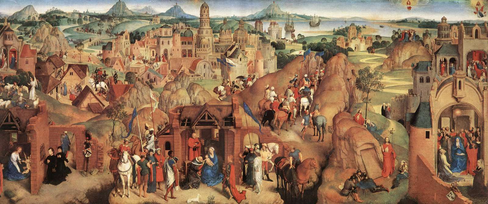 Advent Y Triunfo De Cristo Memling — Hans Memling