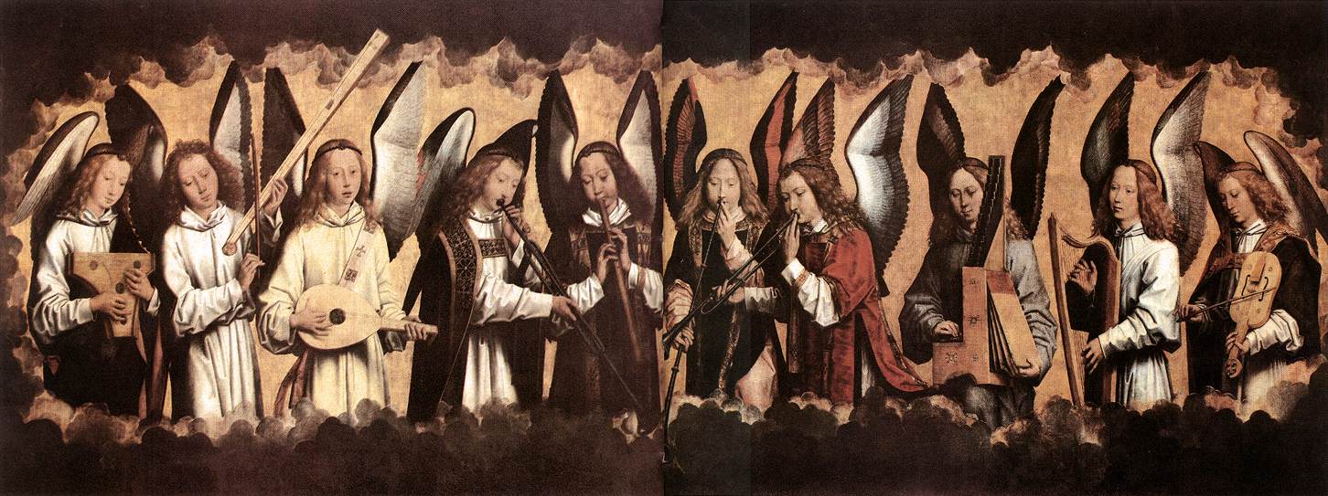 Angel Musicians Memling — Hans Memling