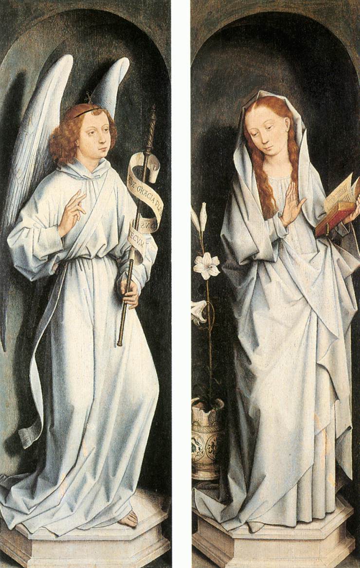 Anunciacion 1 Memling — Hans Memling