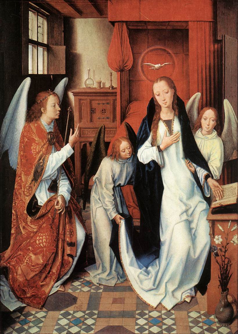 Anunciacion 2 Memling — Hans Memling