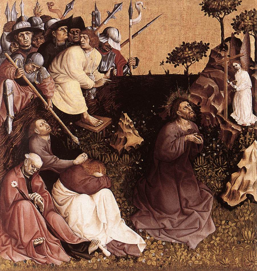 Oracion Sobre Mount De Olives Multscher — Hans Multscher