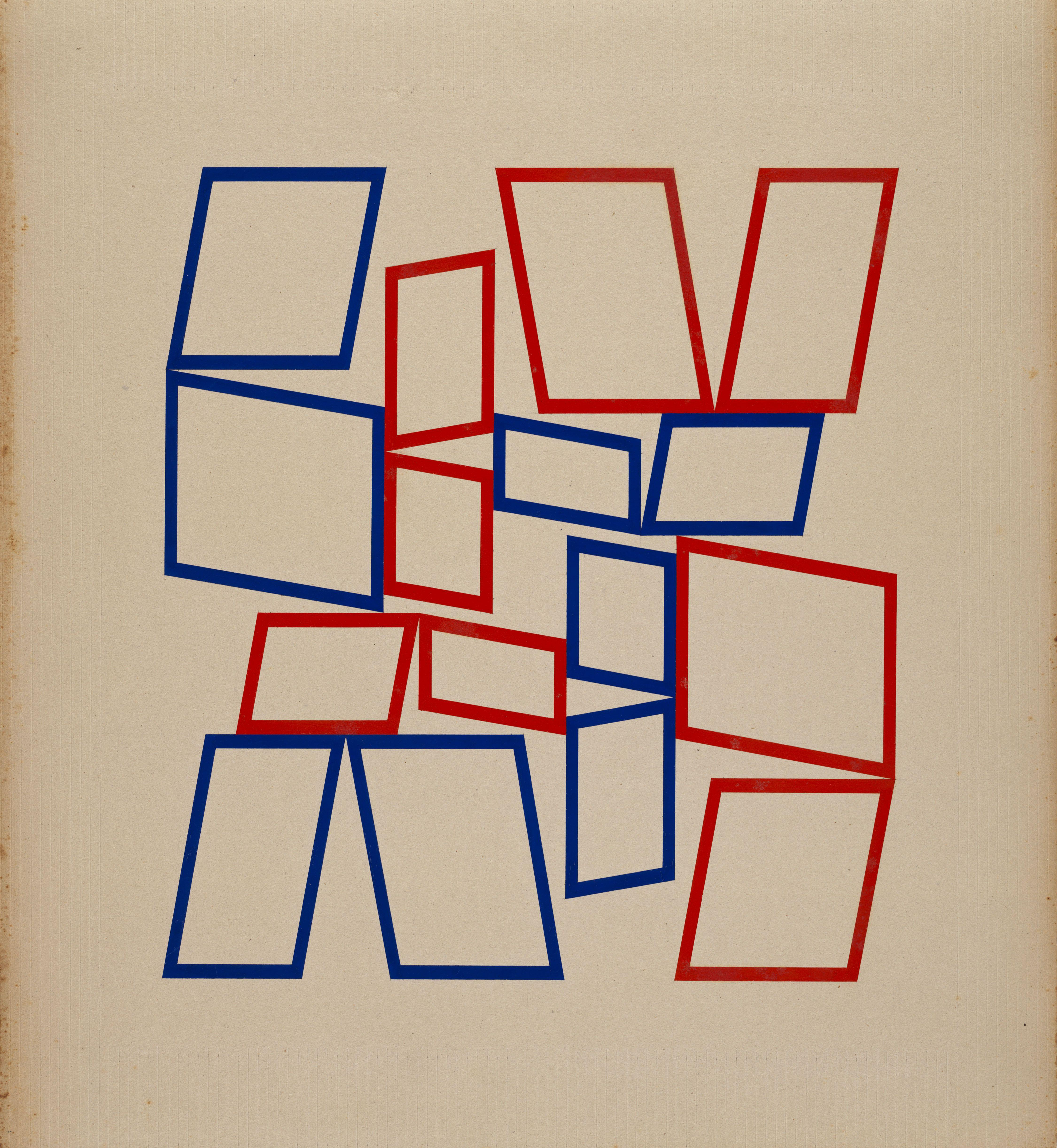Metaesquema No 4066 Oiticica — Helio Oiticica
