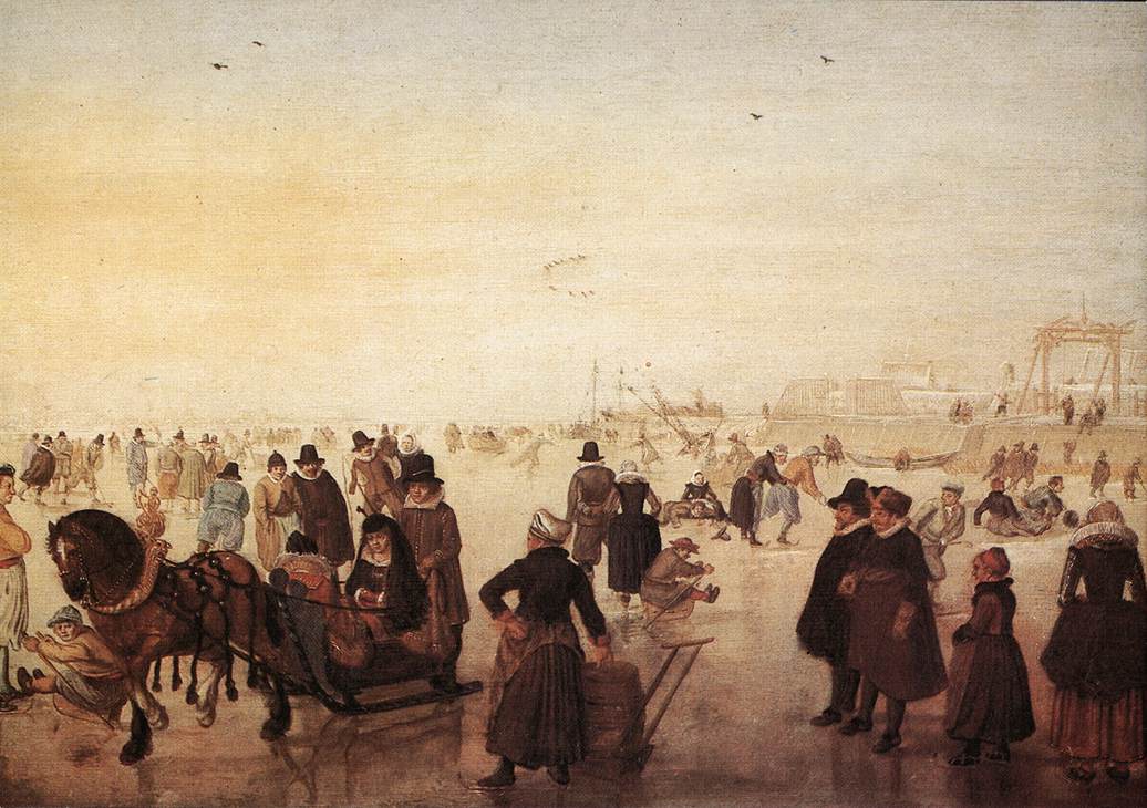 Ice Escena 1 Avercamp — Hendrick Avercamp