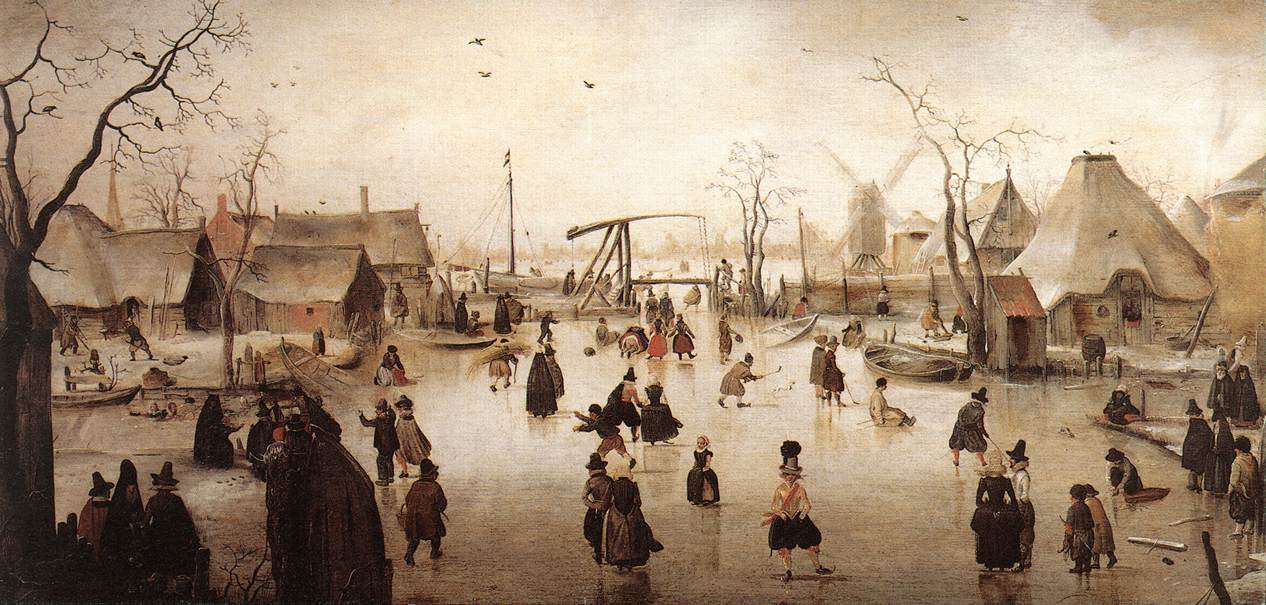 Ice Escena 2 Avercamp — Hendrick Avercamp