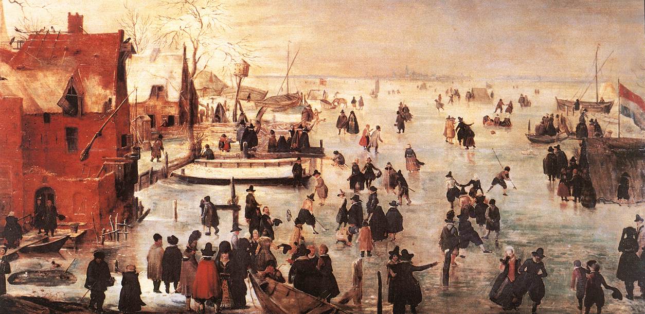 Ice Paisaje Avercamp — Hendrick Avercamp