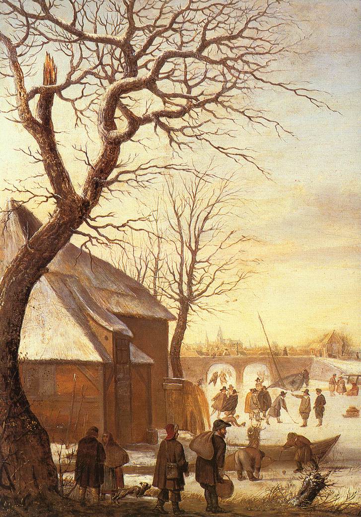 Invierno Paisaje 2 Avercamp — Hendrick Avercamp