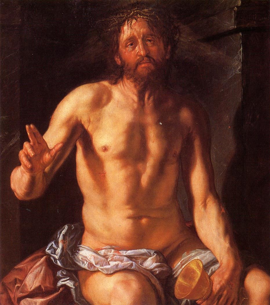 Cristo Redeemer Goltzius — Hendrick Goltzius