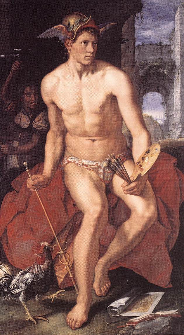 Mercury Goltzius — Hendrick Goltzius