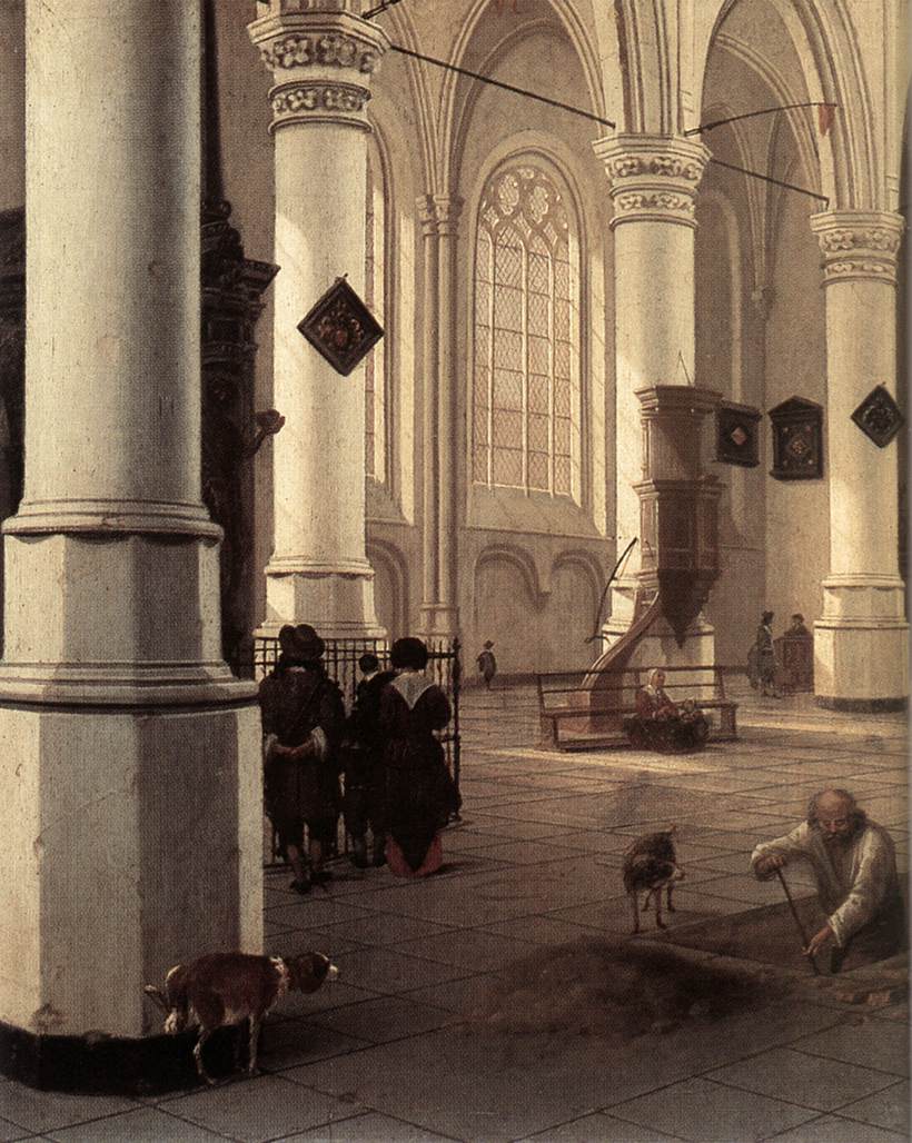 Nuevo Iglesia En Delft Vliet — Hendrick Van Vliet