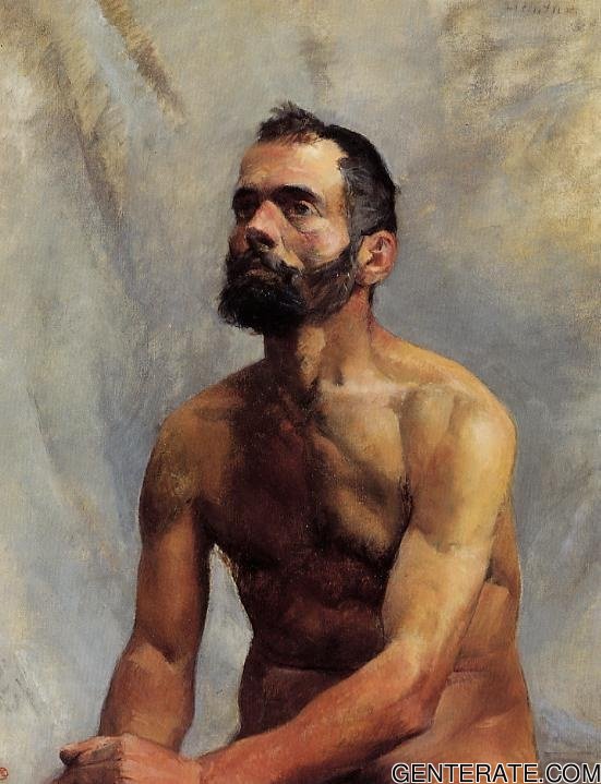 Academic Estudio Desnudo Toulouse Lautrec — Henri De Toulouse Lautrec — Posimpresionismo