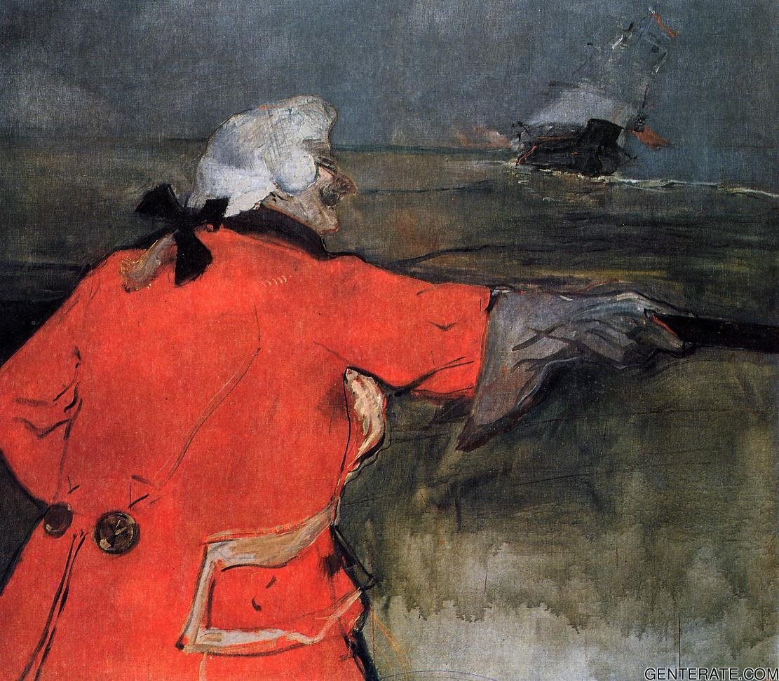 Admiral Viaud Toulouse Lautrec — Henri De Toulouse Lautrec — Posimpresionismo