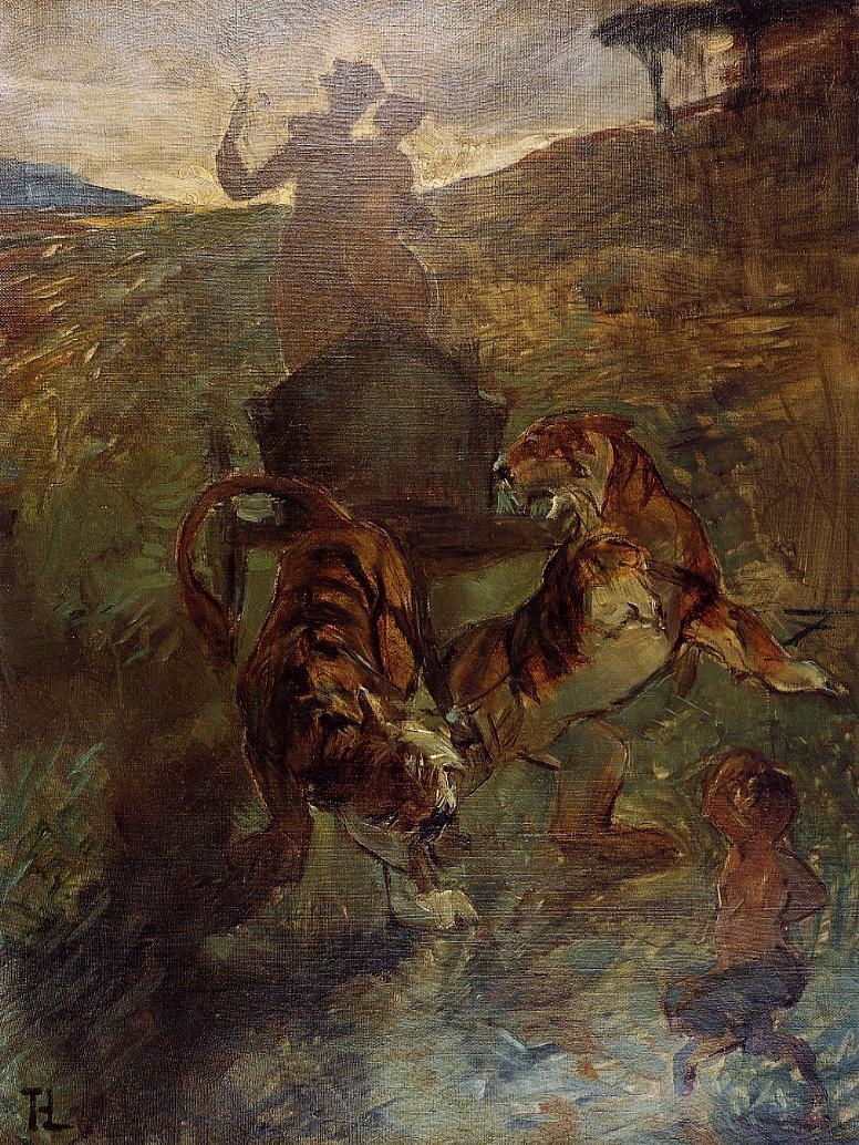 Alegoria Springtime De Life 02 Toulouse Lautrec — Henri De Toulouse Lautrec — Posimpresionismo