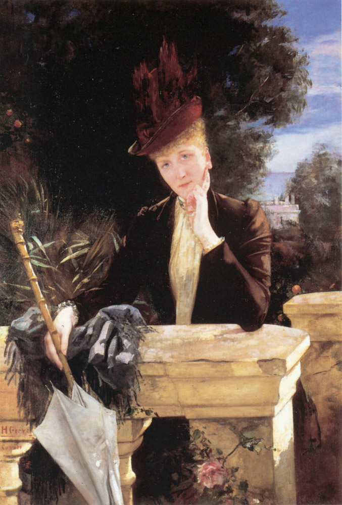 Retrato De Marie Clotilde De Faret Legrand Gervex — Henri Gervex