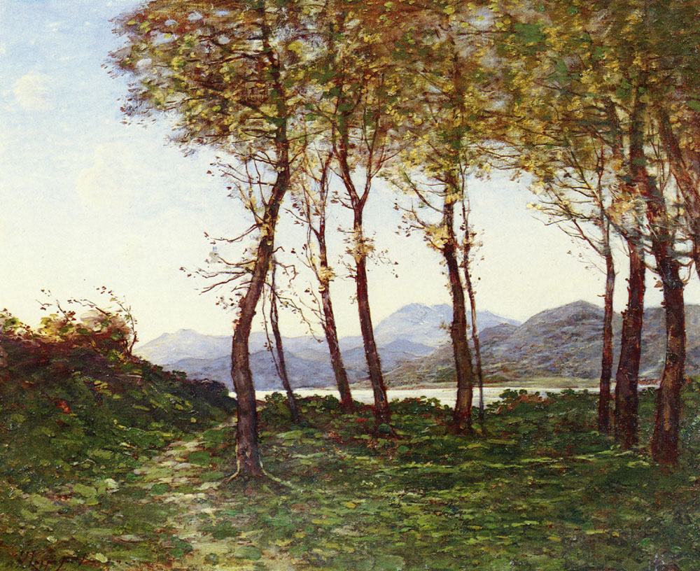 Environs De Menton Le Royal Harpignies — Henri Harpignies