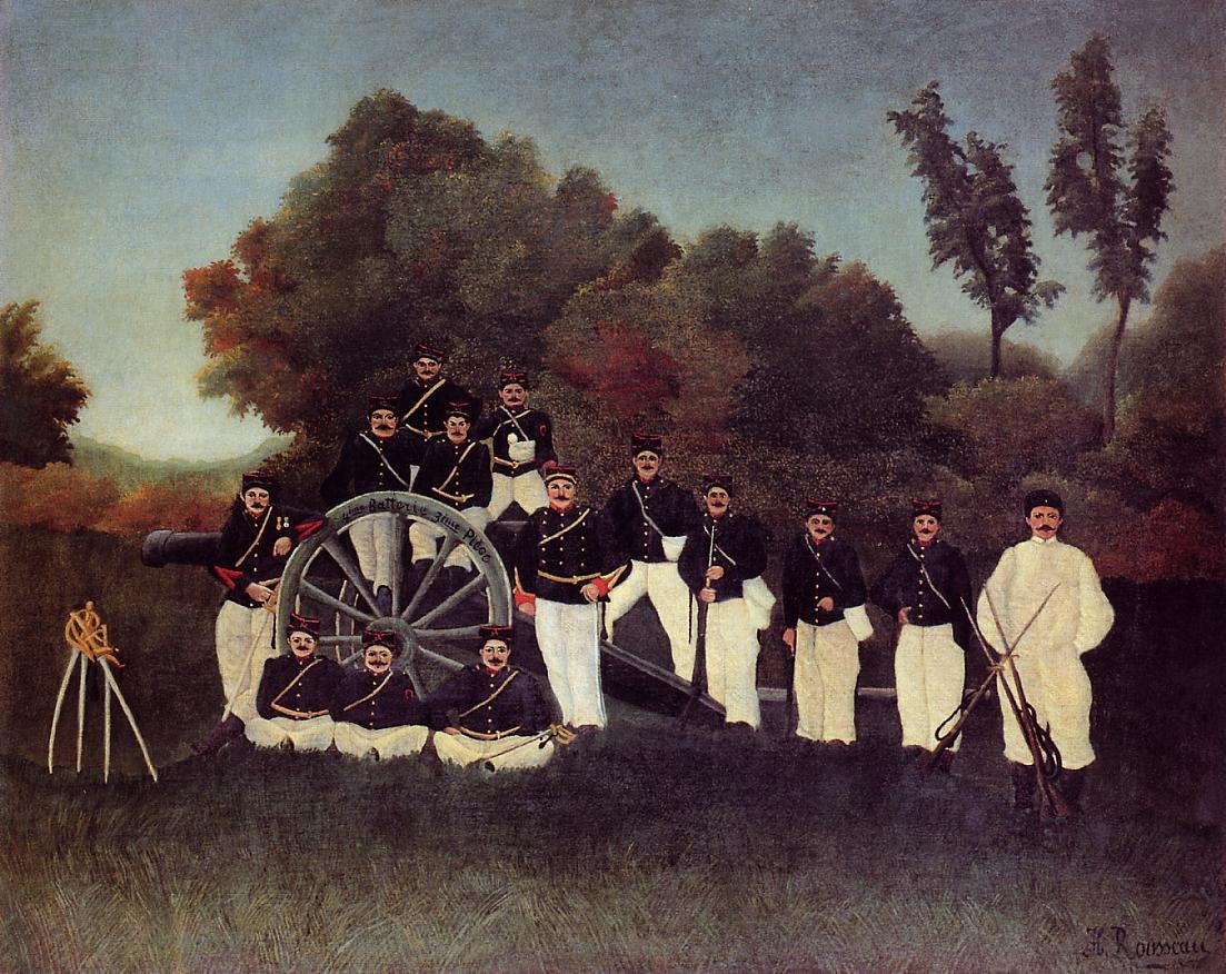 Artilleryman Rousseau — Henri Le Douanier Rousseau