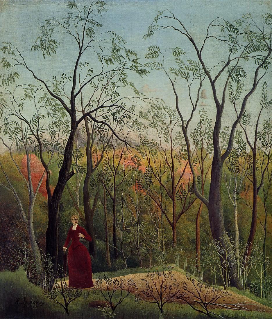 Bosque Promenade Rousseau — Henri Le Douanier Rousseau