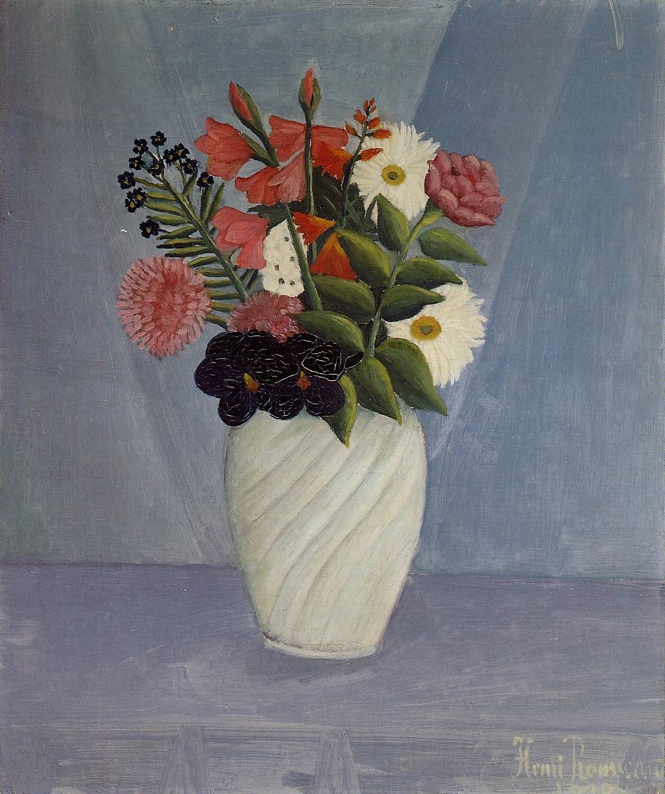 Bouquet De Flores 2 Rousseau — Henri Le Douanier Rousseau