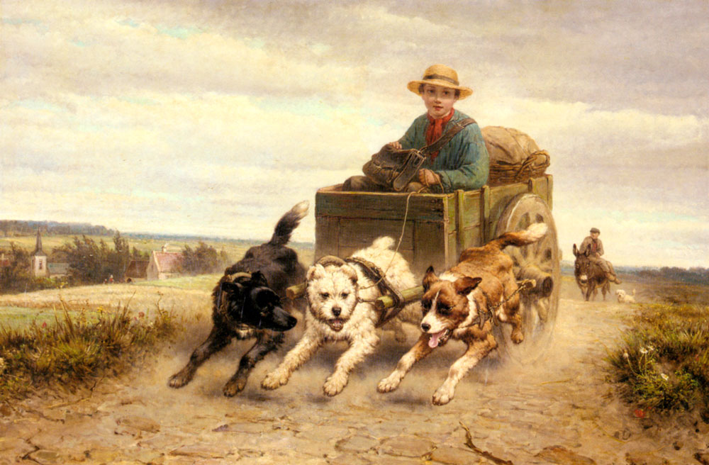Perro Cart Ronner — Henriette Ronner