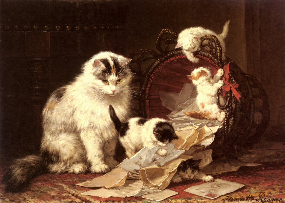 Waste Paper Basket Ronner — Henriette Ronner