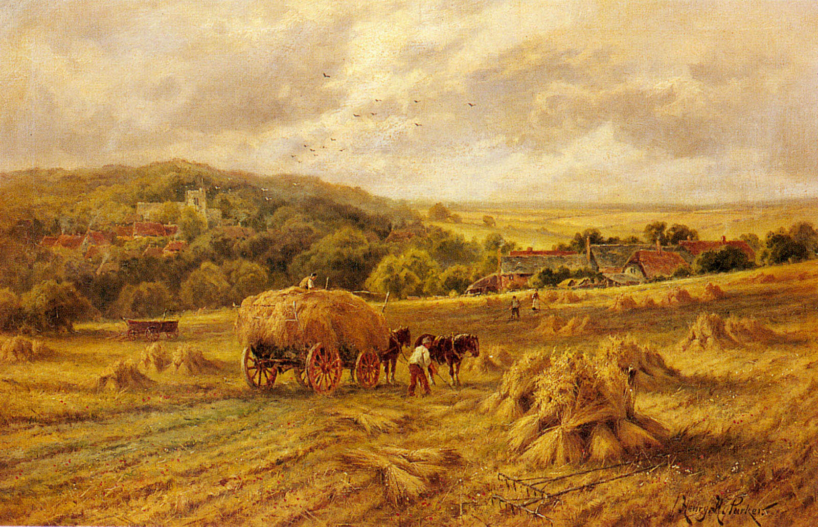 Cosecha Time Lambourne Berks Parker — Henry Hillier Parker