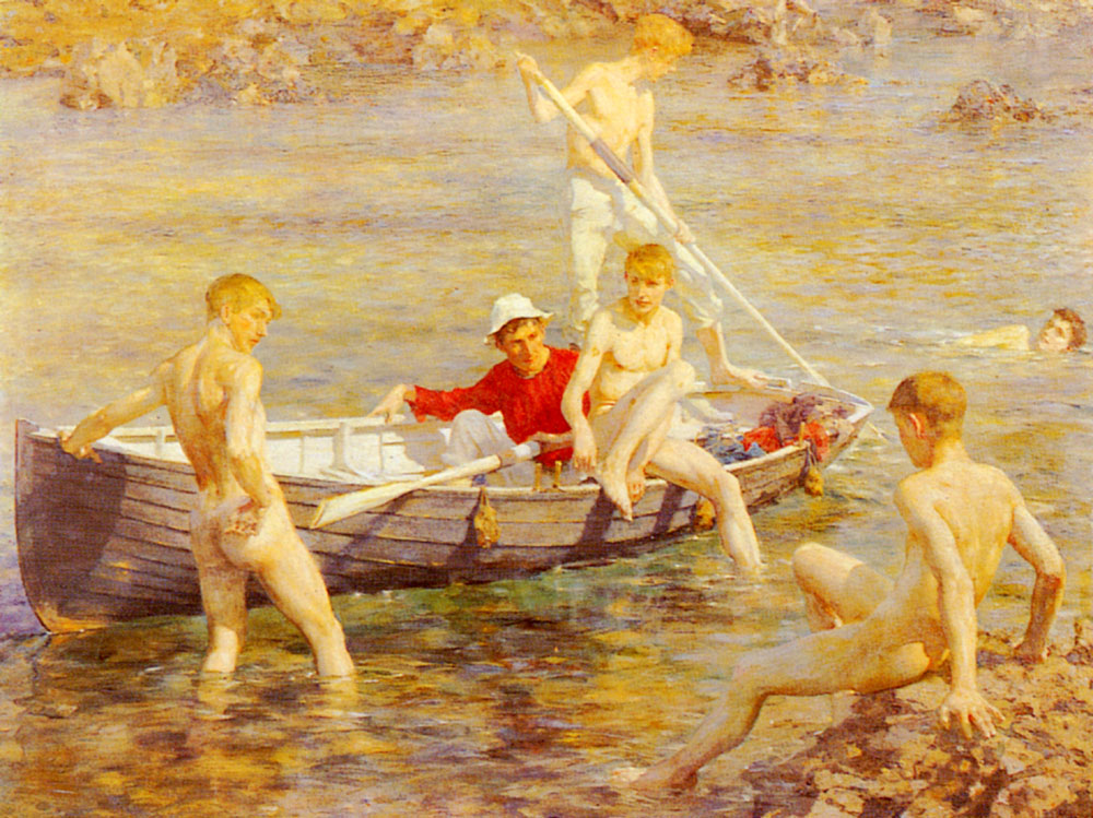Ruby Oro Y Malachite Tuke — Henry Scott Tuke
