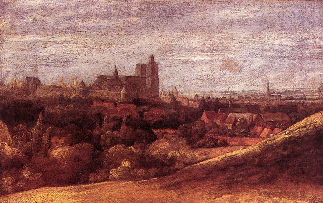 Vista De Brussels De North East Seghers — Hercules Seghers